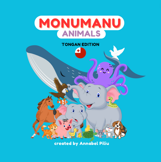 TONGAN - Printed children's book - Monumanu - Animals