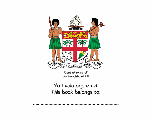 A Fijian/English language book for children.