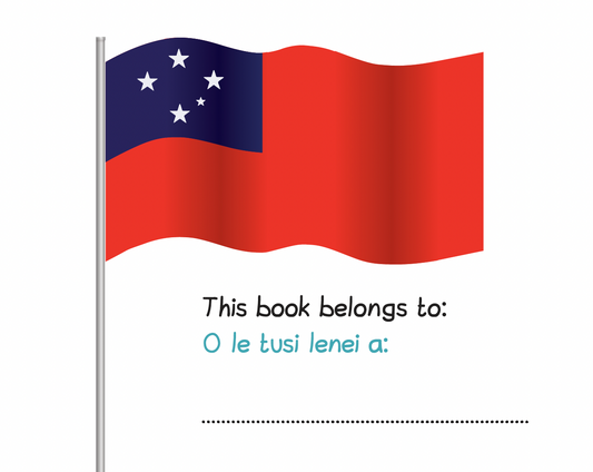 A Samoan/English language book for children.