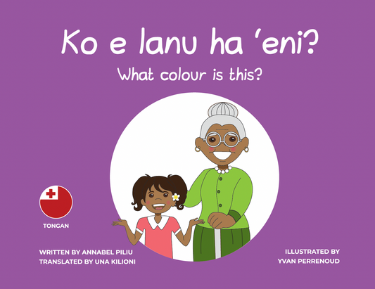 TONGAN - Printed children's book - Ko e lanu hā eni? What colour is this?